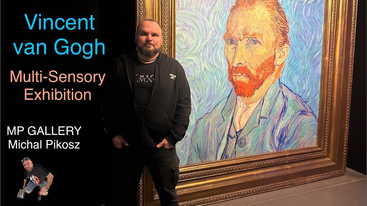 Multisensoryczna wystawa: VINCENT VAN GOGH Multi-Sensory Exhibition. NBC News. Poznań -Poland.