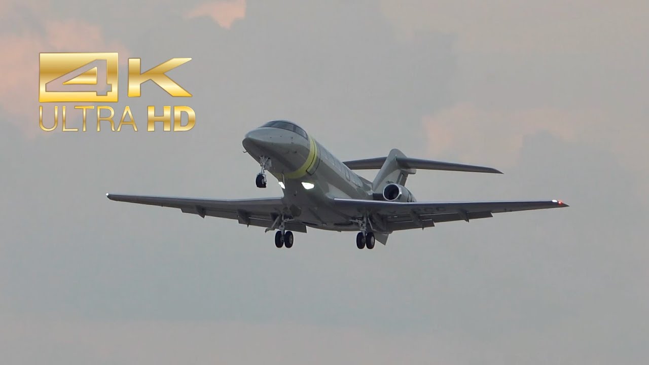 (4K) Pilatus PC-24 Jetfly Aviation LX-PCC departure at Munich Airport MUC EDDM