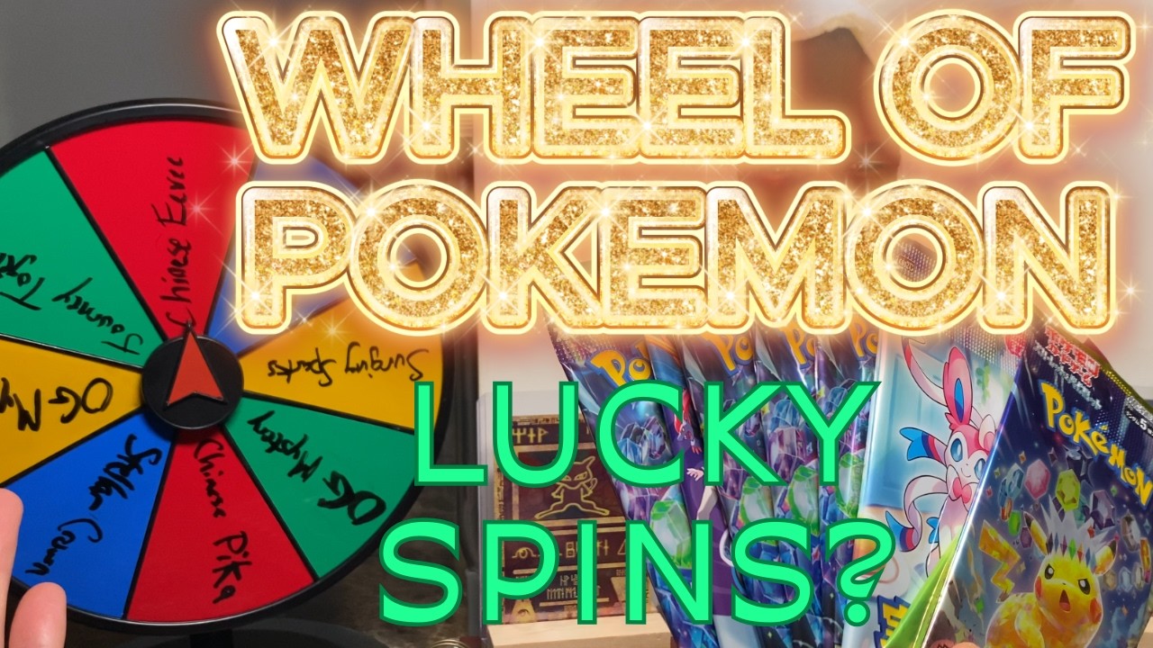 I Opened Pokémon Packs but with a SPIN WHEEL GAME, VINTAGE BONUS!