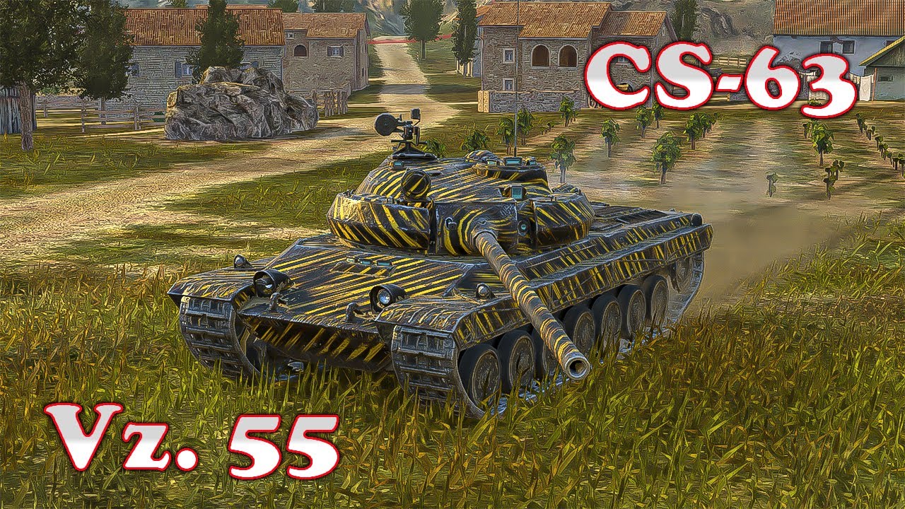 CS-63, Vz. 55 - WoT Blitz UZ Gaming