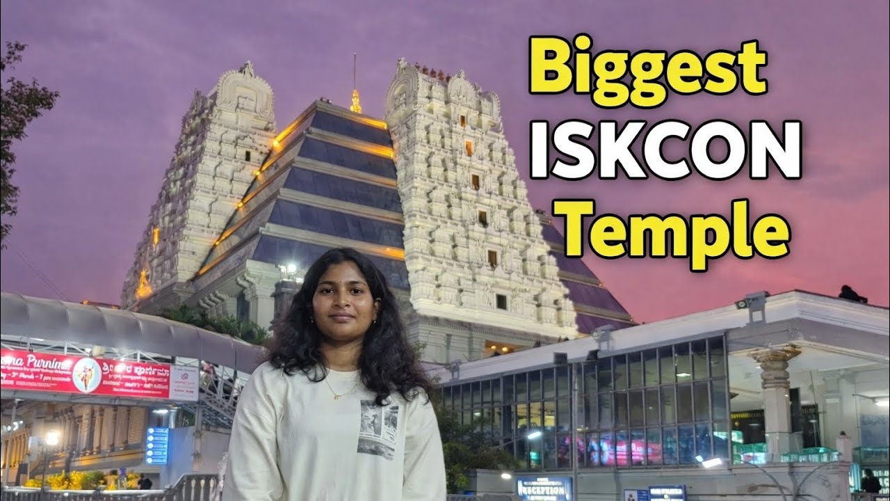 Inside ISKCON Bangalore👣 | Temple That Will Calm Your Mind🧘‍♀️
