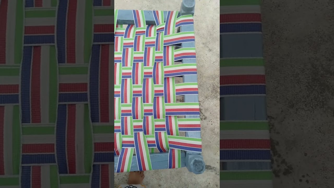 चारपाई (खाटिया ) को  बीनना सीखें आसान तरीके से || Weaving a Cot easy way|| 