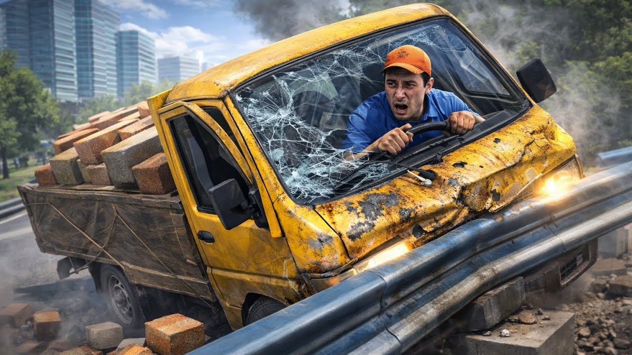 Ye Kya Ho Gaya! Mini Truck Ka Bhayanak Accident 💥