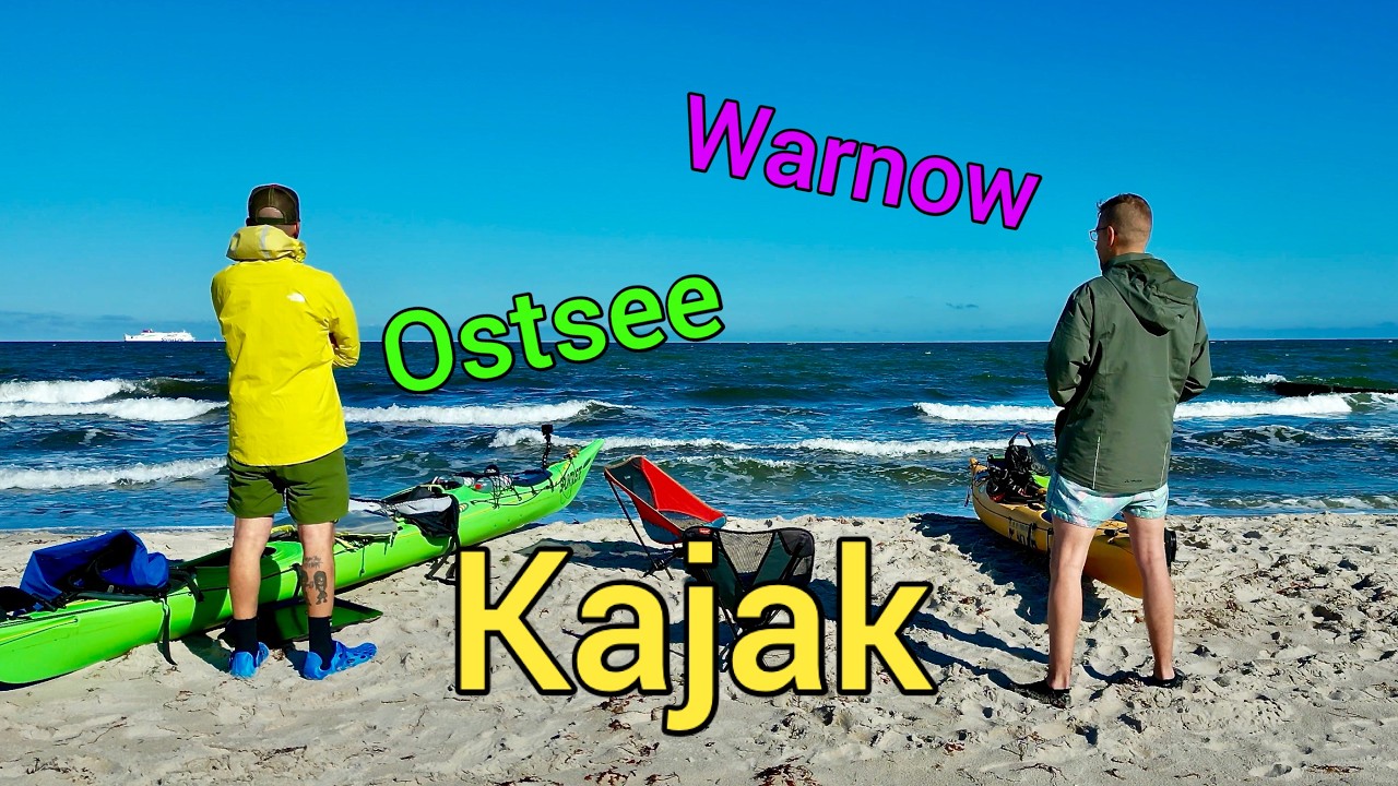 Wilde Warnow, stürmische Ostsee mit dem Kajak - 5., 6. und 7. Tag