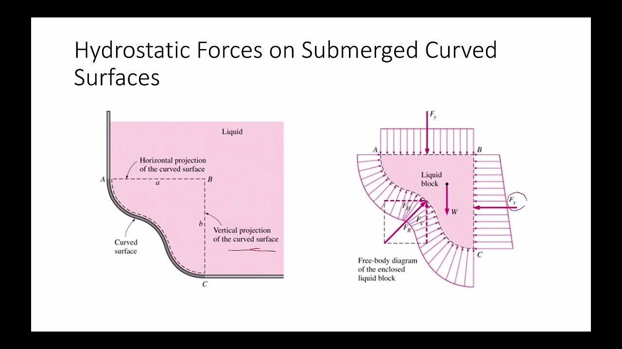 Fluid Mechanics I (NAM 221) - Tutorial 6: Hydrostatic Forces on Submerged Curved Surfaces & Buoyancy