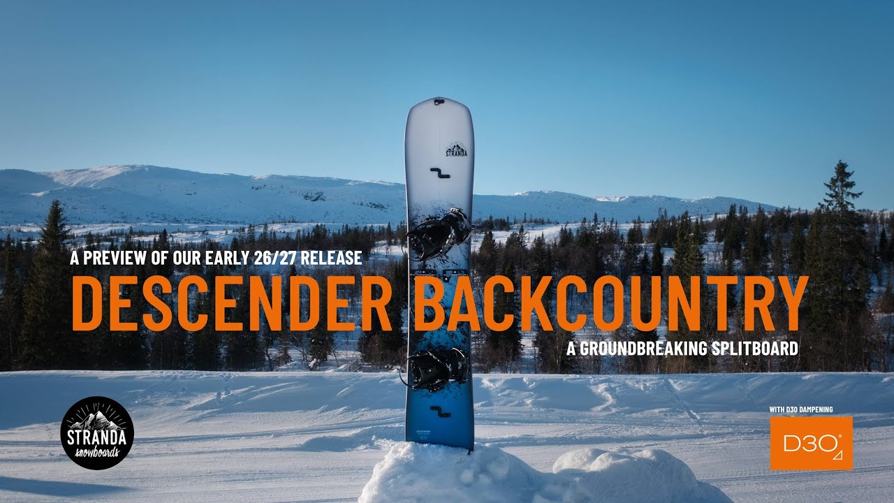 Сплитборд Stranda Descender Backcountry — оснащен компонентами d3o.