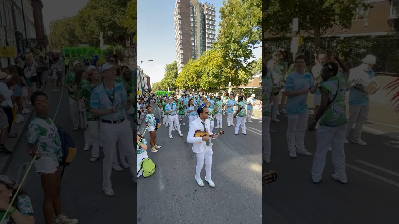 NOTTING HILL CARNIVAL 2025, CELLO & LSS. #carnivalparade #nottinghillcarnival2025 #carnaval #samba
