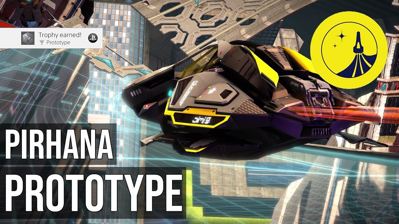 Prototype Trophy (Pirhana Challenge ELITE PASS) - WipEout Omega Collection