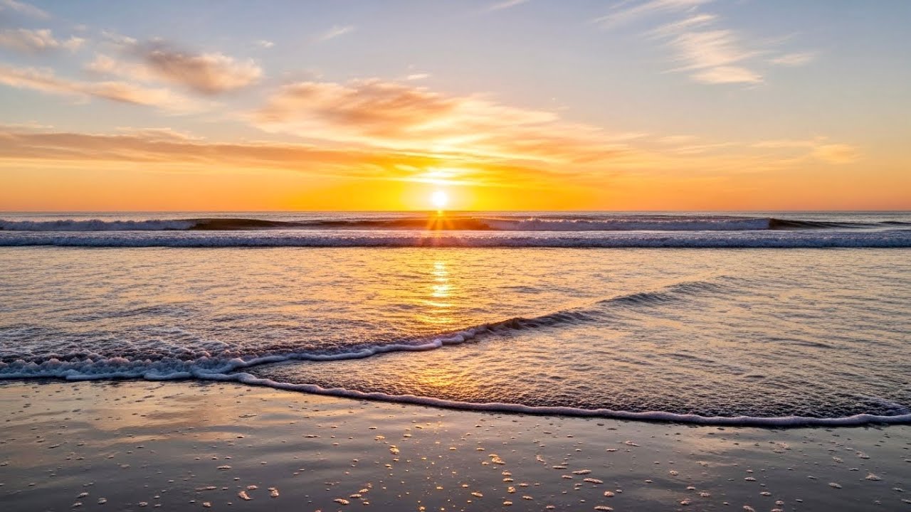Ocean Mist Sounds for Deep Relaxation 🌫️ Gentle Waves & Healing Sea Air