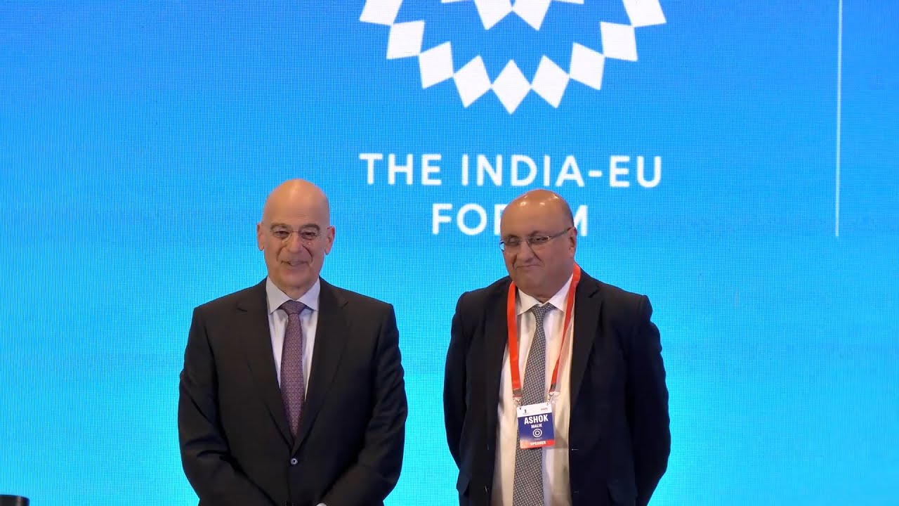 Συμμετοχή  Ν. Δένδια  στο “The India - EU Forum” στο Νέο Δελχί