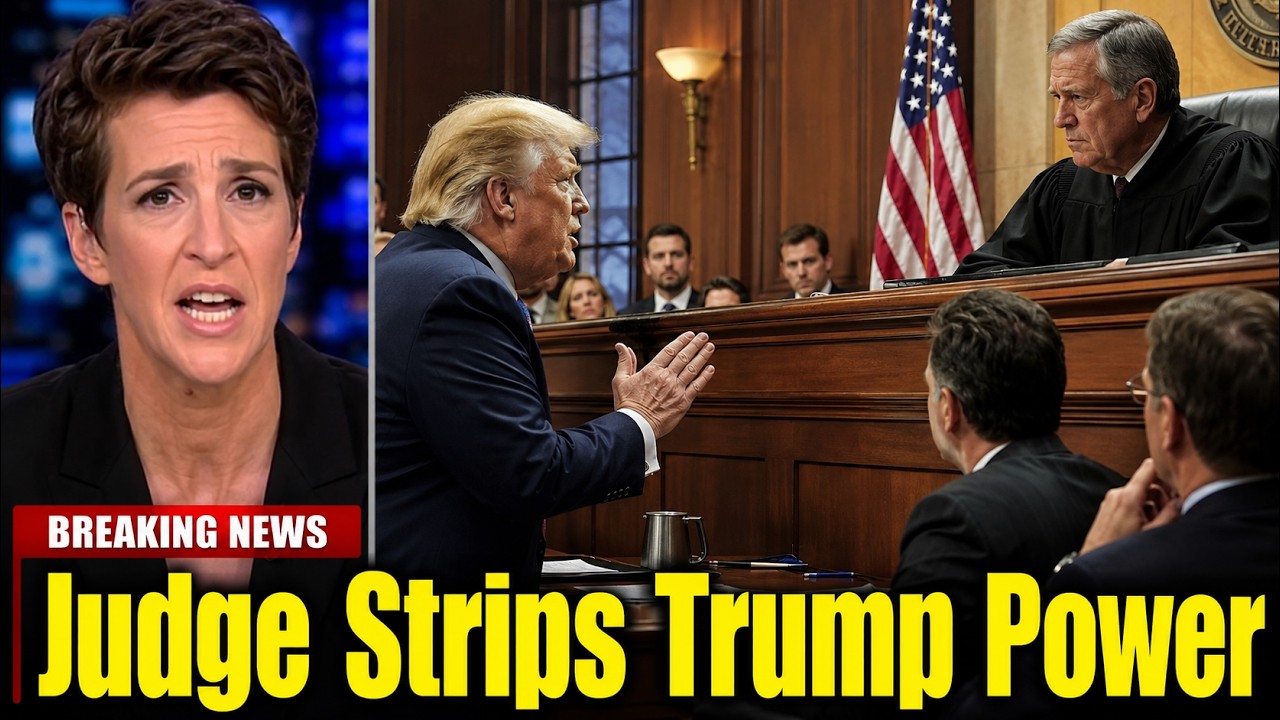 ABSOLUTE CARNAGE IN COURT: Federal Judge Strips Trump Of ALL Power And Freezes Everything He Owns!