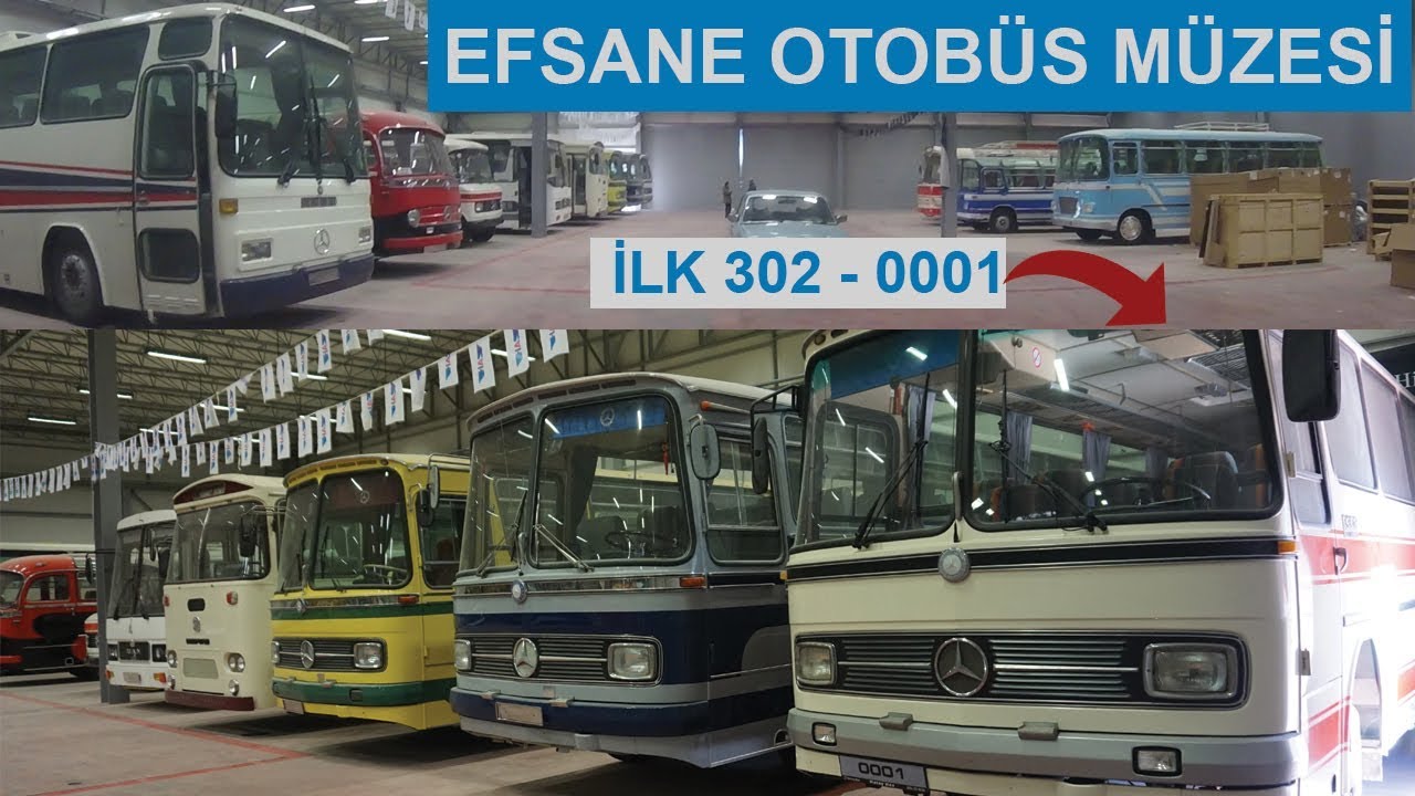 İLK DEFA GÖRECEĞİNİZ FANTASTİK OTOBÜSLER - OTOBÜS MÜZESİ HATAY HAS TURİZM