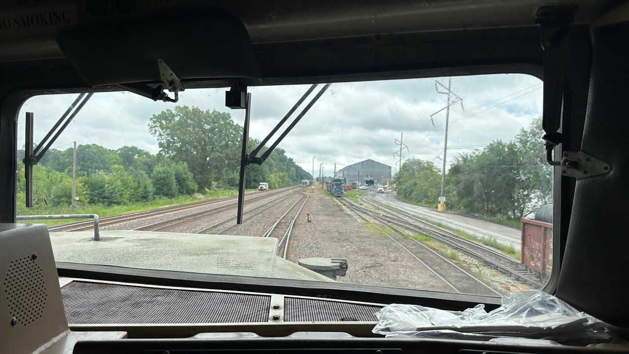 Can ride in UP SD70ace wile loading up grain train.