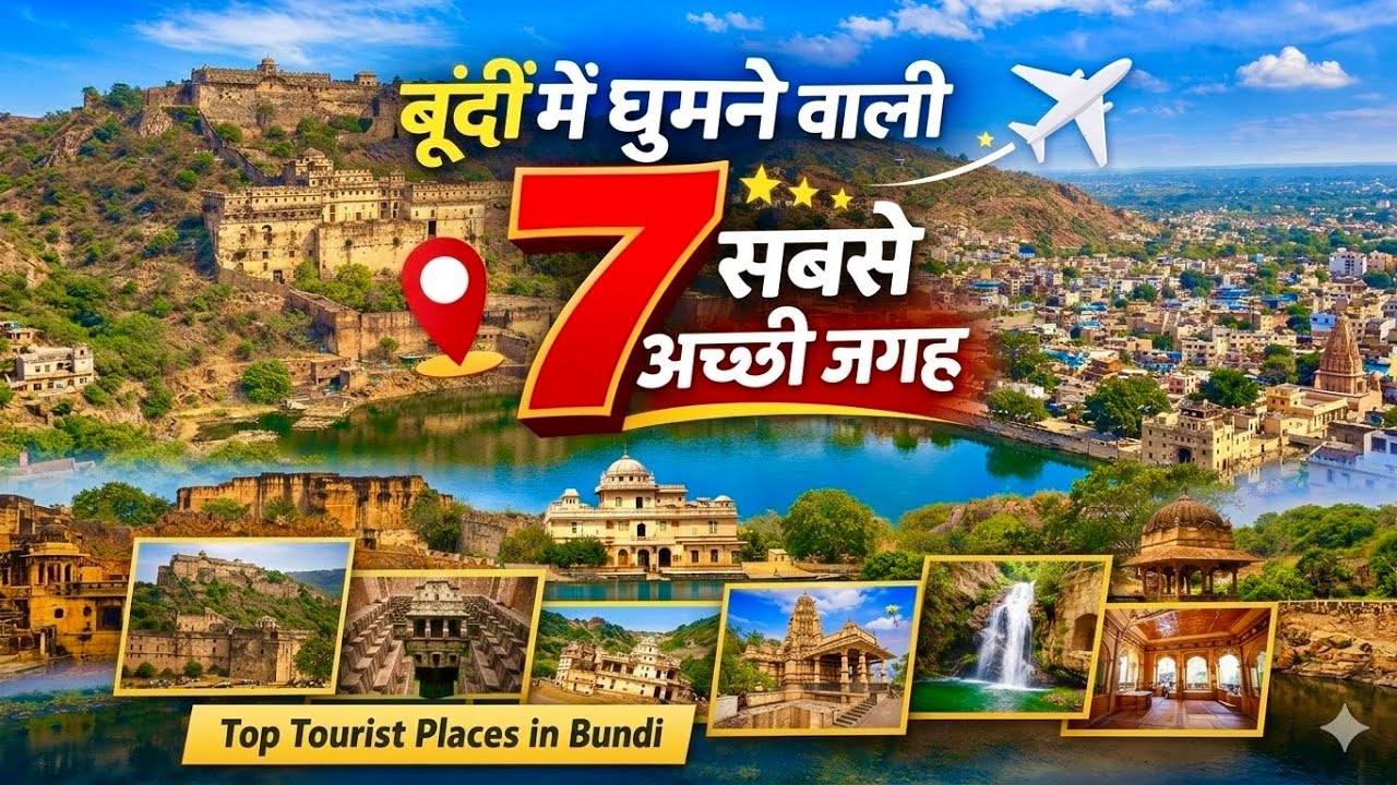 Tourist place in bundi | Top tourist places in bundi | Best tourist places in bundi | Bundi tourism 