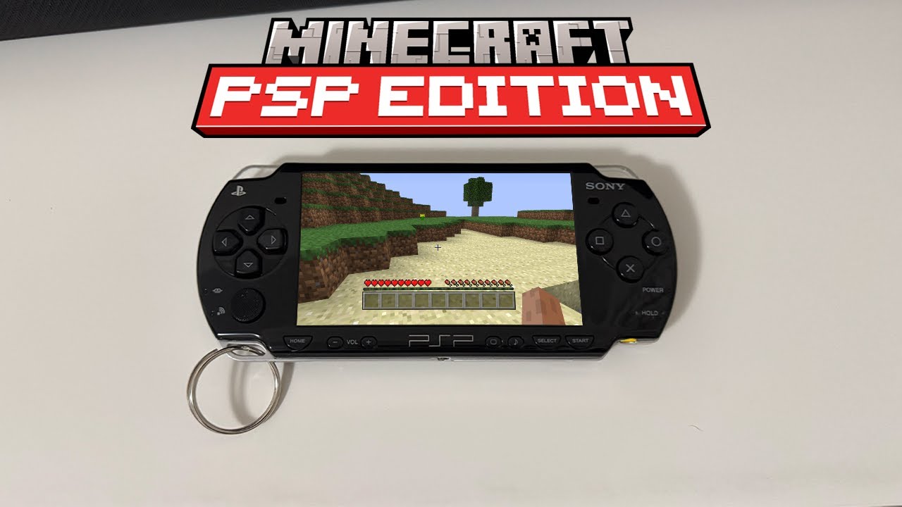 Мне удалось запустить Minecraft на 15-летней Sony PSP.
