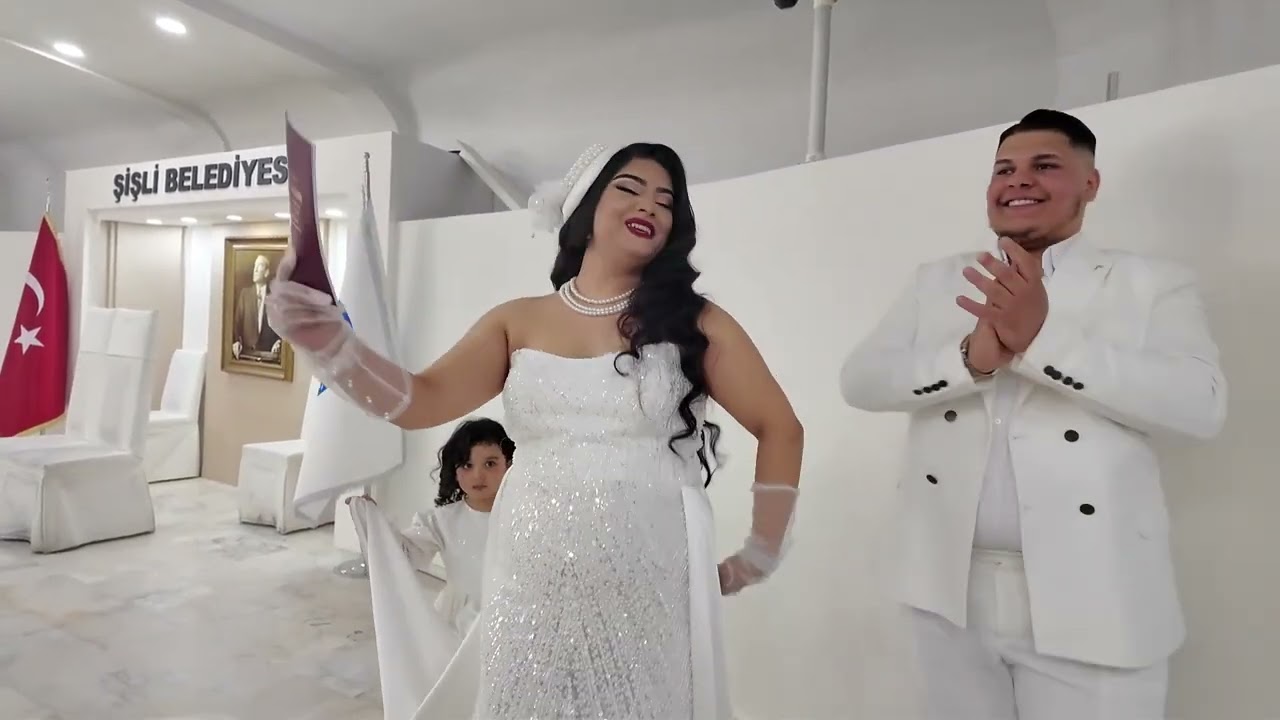 Kuṣtepe ilayda ile ahmet nikah töreni