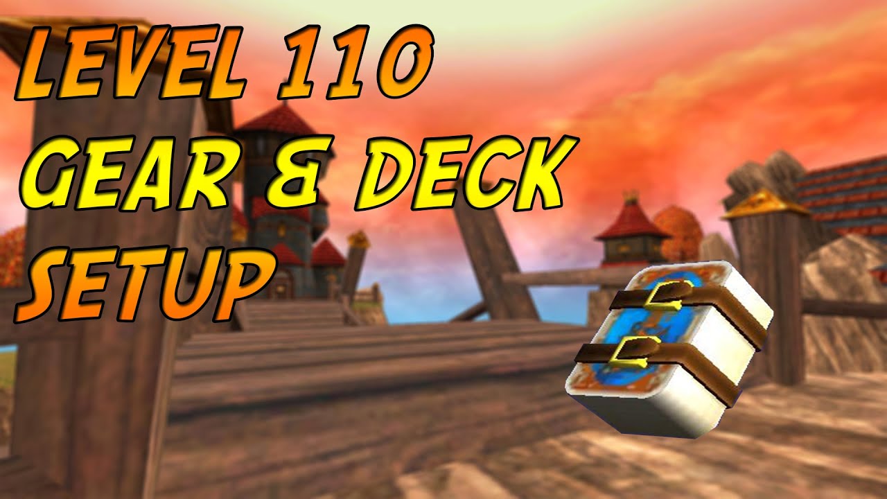 Wizard101: Level 110 Fire 1v1 Gear & Deck Setup