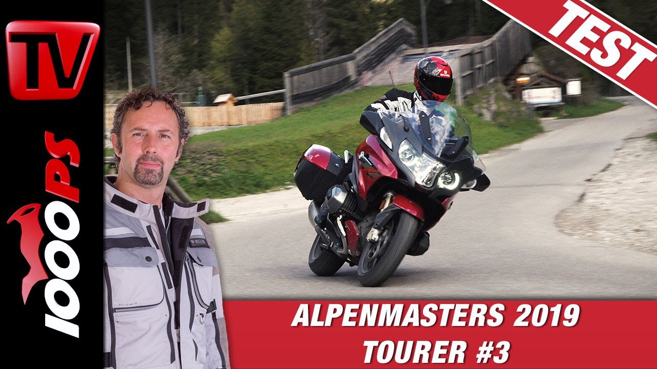 BMW R 1250 RT 2019 Test beim Alpenmasters Vergleich - Tourer Folge 3/4
