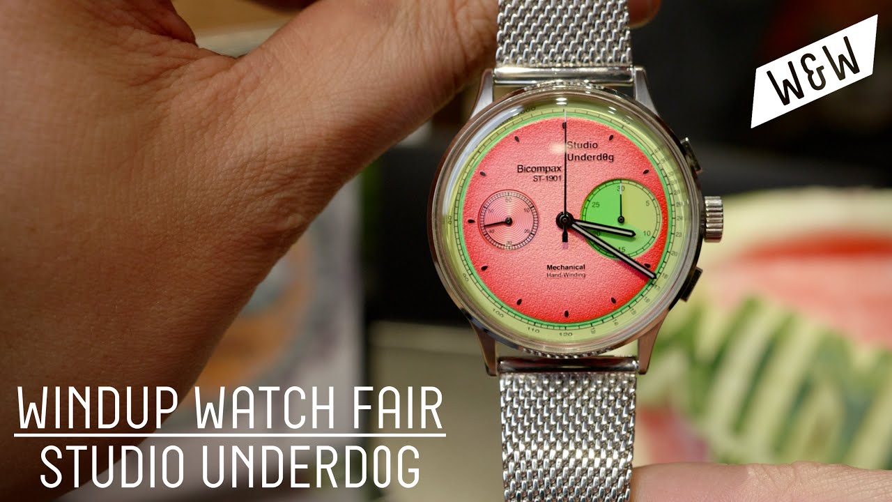 Яркие цвета и ещё больше вдохновения — студия Underd0g | Интервью с Windup Watch Fair | Worn & Wound