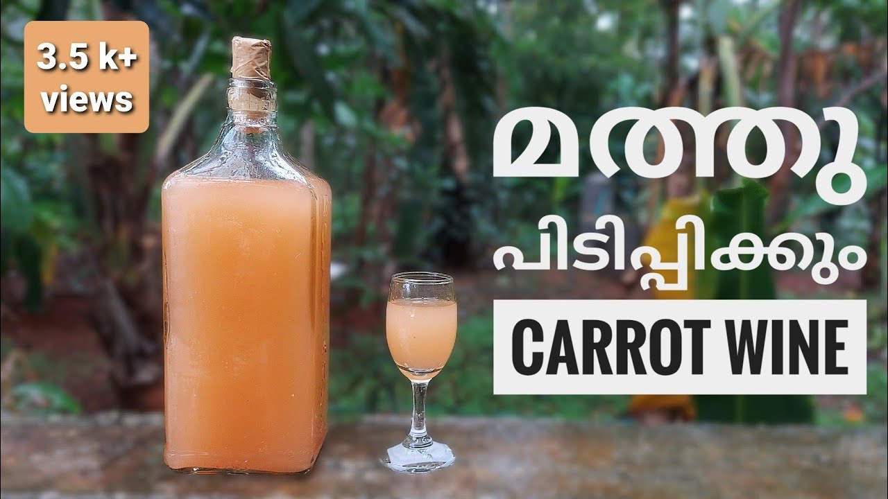 10 ദിവസത്തിനുള്ളിൽ ക്യാരറ്റ് വൈൻ റെഡി | how to make carrot wine within 10 days | Carrot Wine