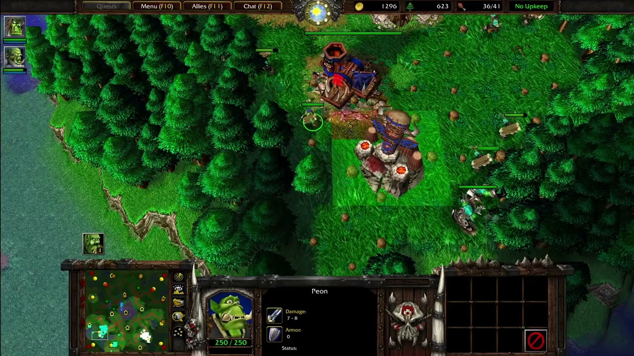 Warcraft 3 - KWO - Annoying nukers