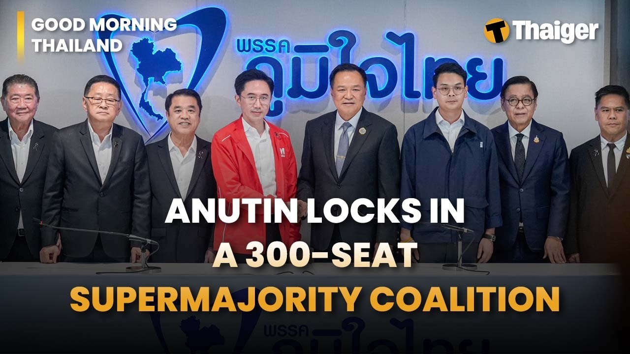 Thailand News: Anutin's Supermajority, Poverty rates rise, Pattaya Pulling Incident