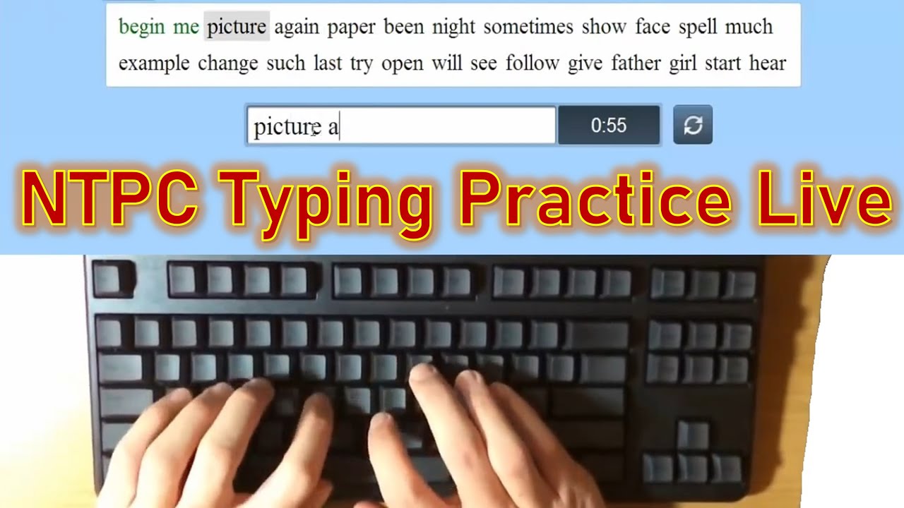 NTPC typing practice live 🔴 | ntpc typing test live | #ntpc_typing #ntpc_typing_test_live