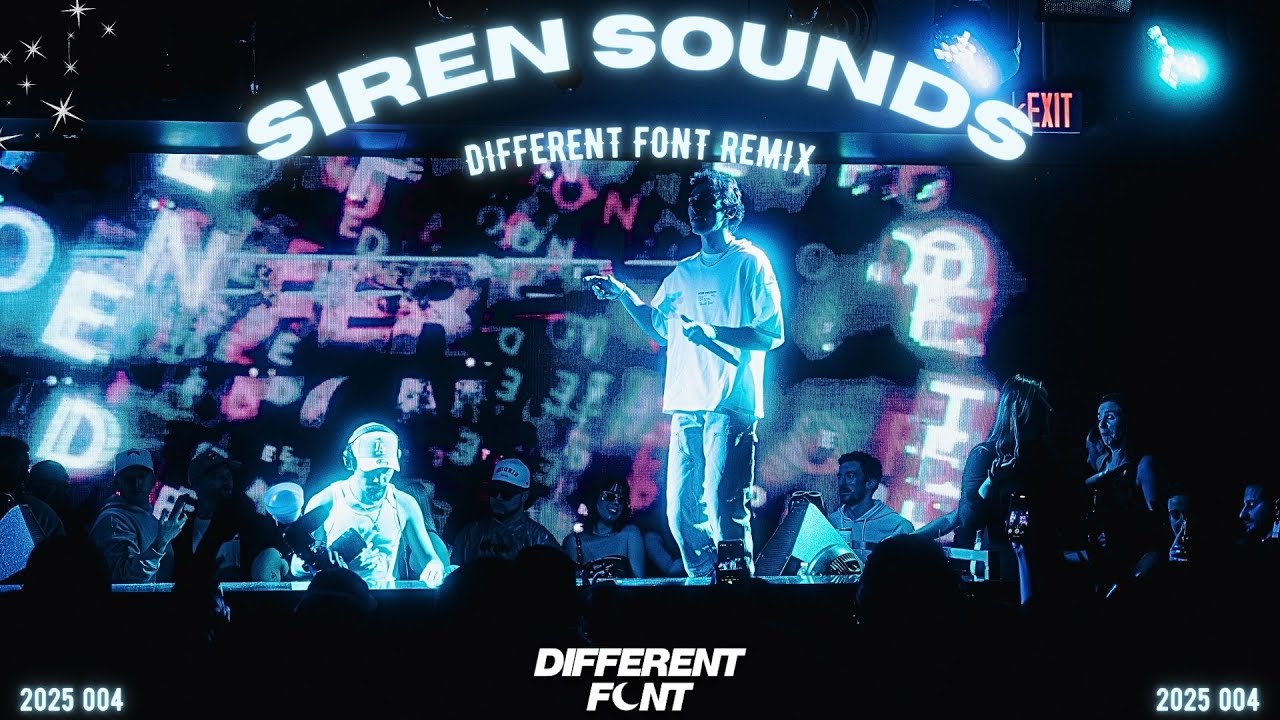 Tate McRae - Siren Sounds (Different Font Remix)