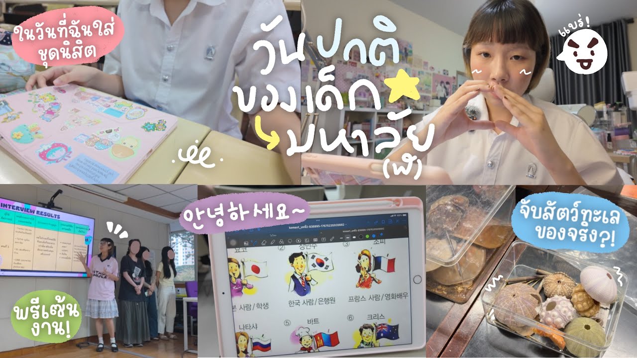 ordinary uni life 🥛📒 นิเทศจุฬาฯ ปี 3 เทอม 2 เริ่มขึ้นแล้ว! น้ำตาลเรียนอะไรบ้างไปดูโล้ด╭( ·ㅂ·)و