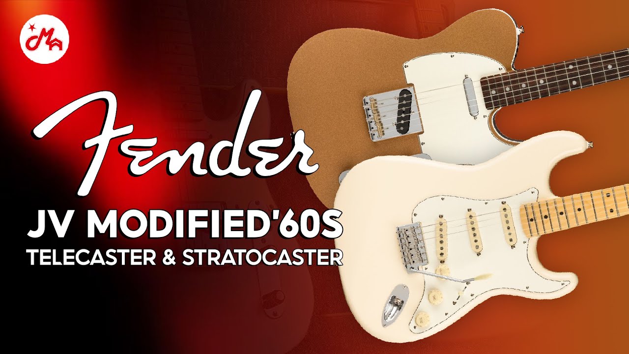 รีวิวกีตาร์ไฟฟ้า Fender JV Modified ’60s Stratocaster & Telecaster | ความวินเทจ ที่แฝงด้วยความพิเศษ