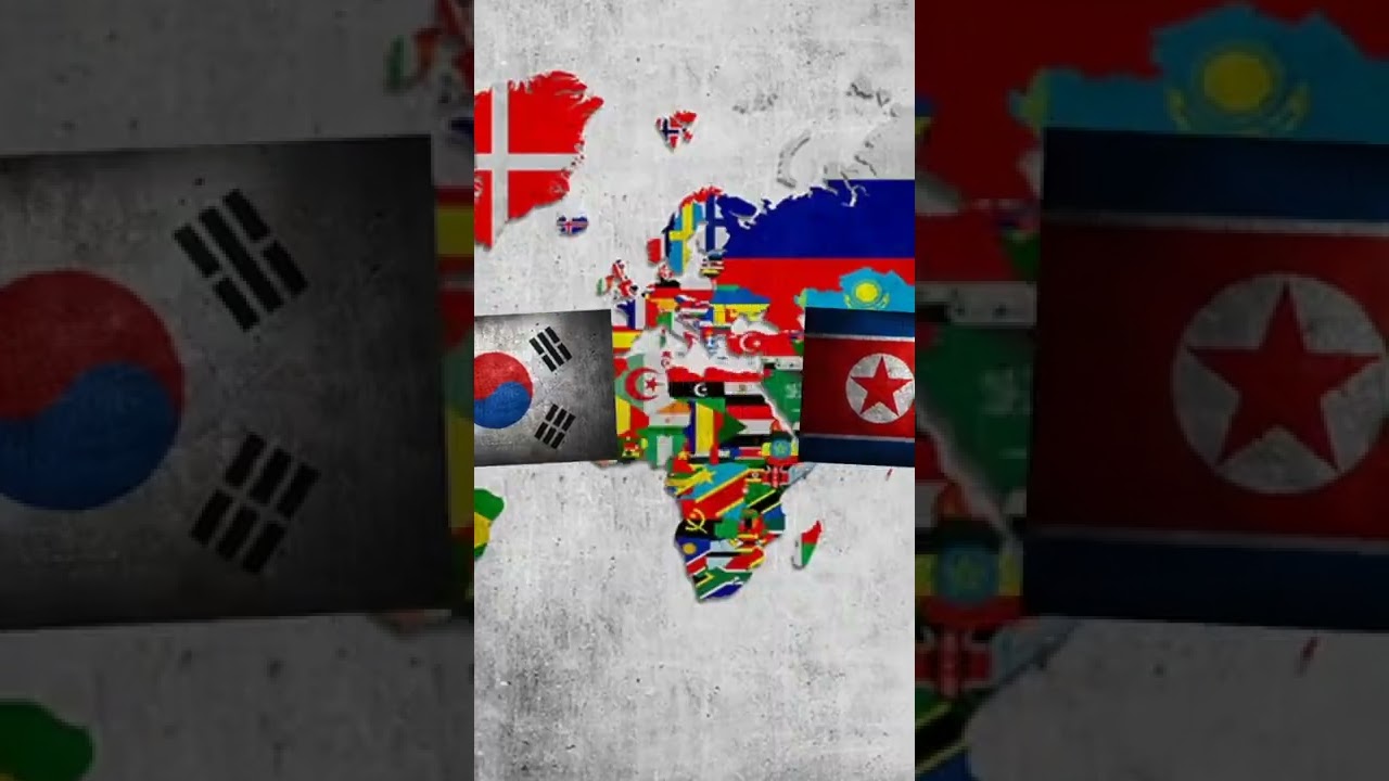 South Korea vs Europe,Asia and Americas countries.#shorts #europe #asia #america #southkorea