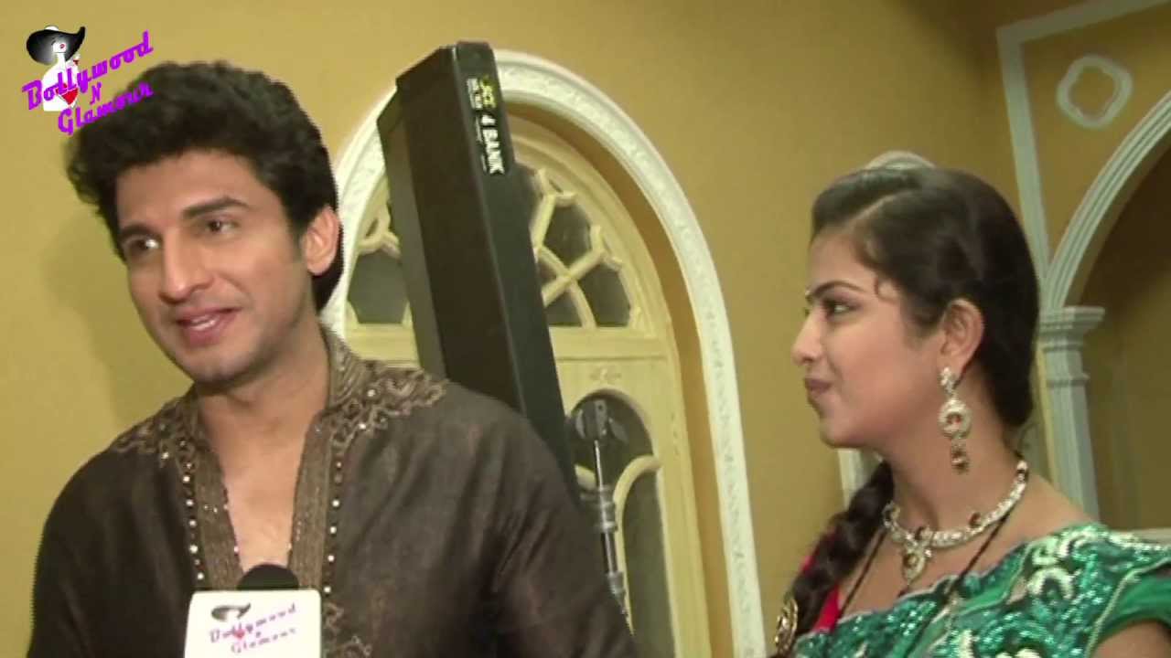 On location of the TV Serial 'Saural Simar Ka'  Romance between Roli & Siddhant