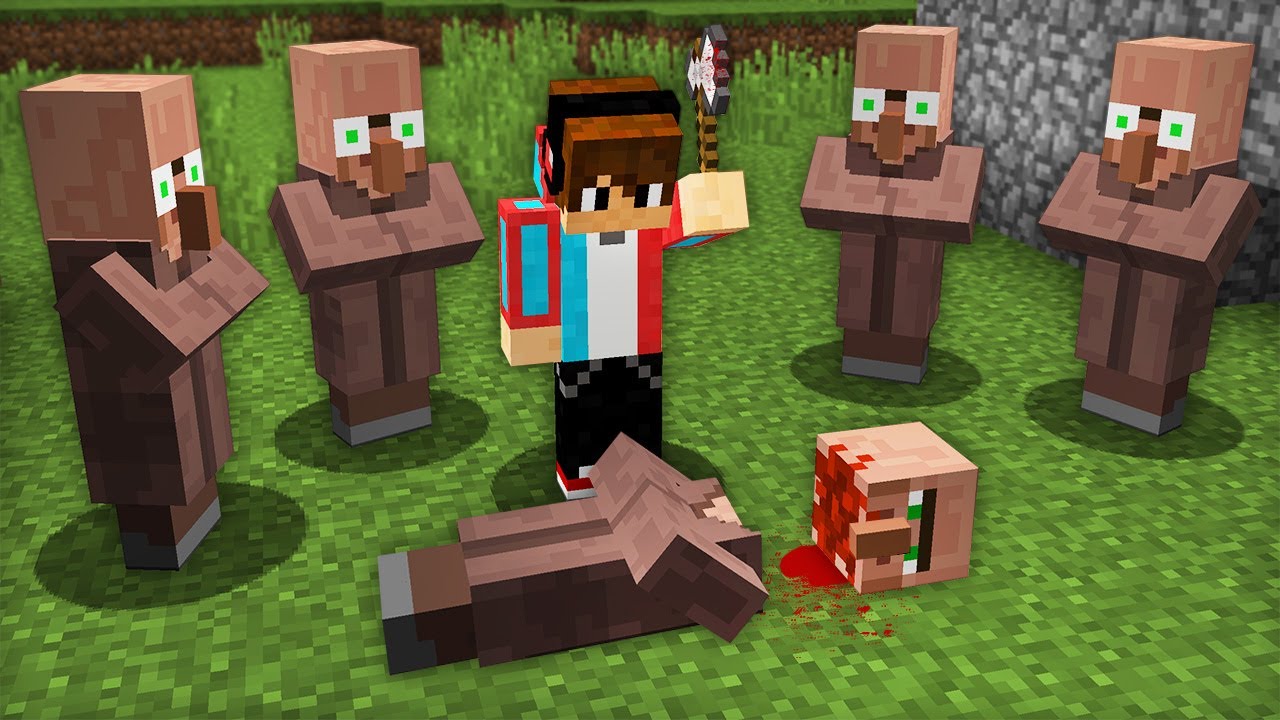 Я ЗАТРОЛЛИЛ ВСЕХ ЖИТЕЛЕЙ В МАЙНКРАФТ | Компот Minecraft