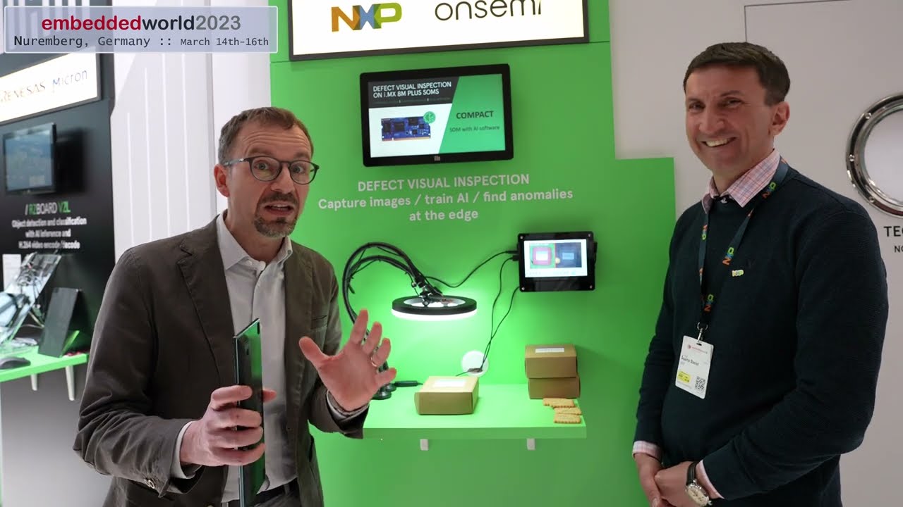 AI Defect Visual Inspection - NXP i.MX 8M PLUS Solution