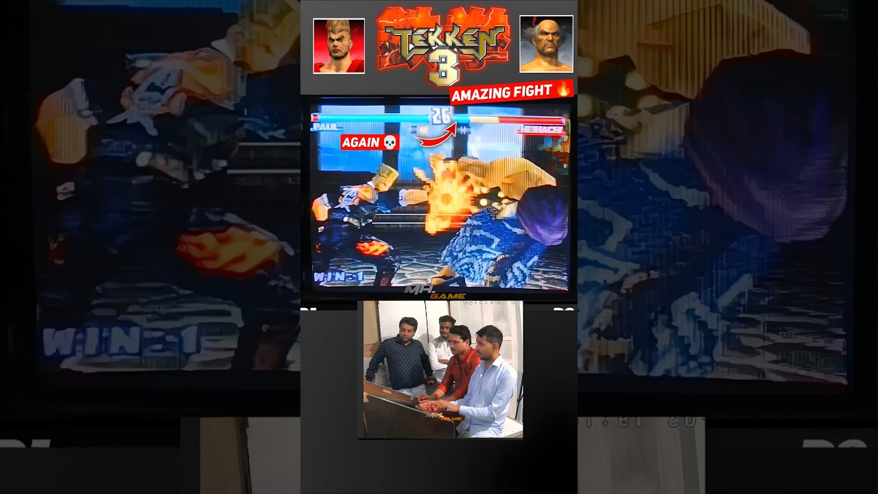 Tekken 3 - Heihachi comeback again 🔥 #tekken #tekken3 #retrogaming