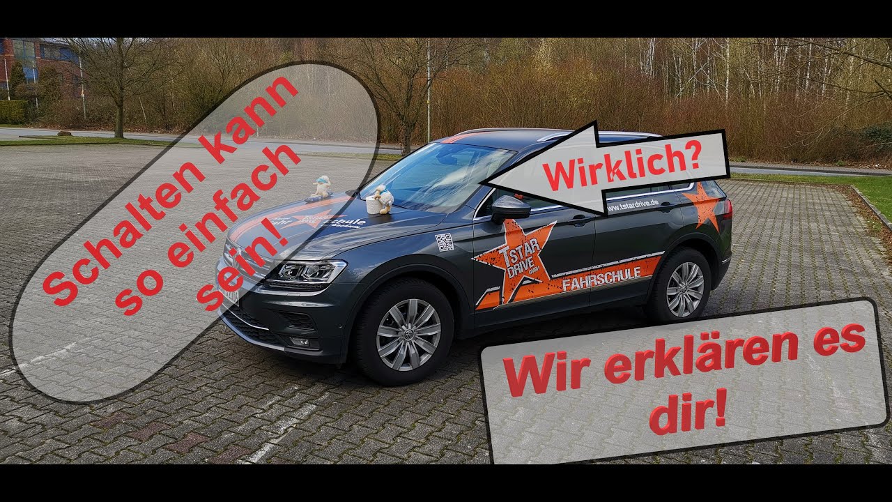 Erklärung zum Umgang mit dem Schalt und Wahlhebel. Hilfe zur theoretischen Führerschein Prüfung