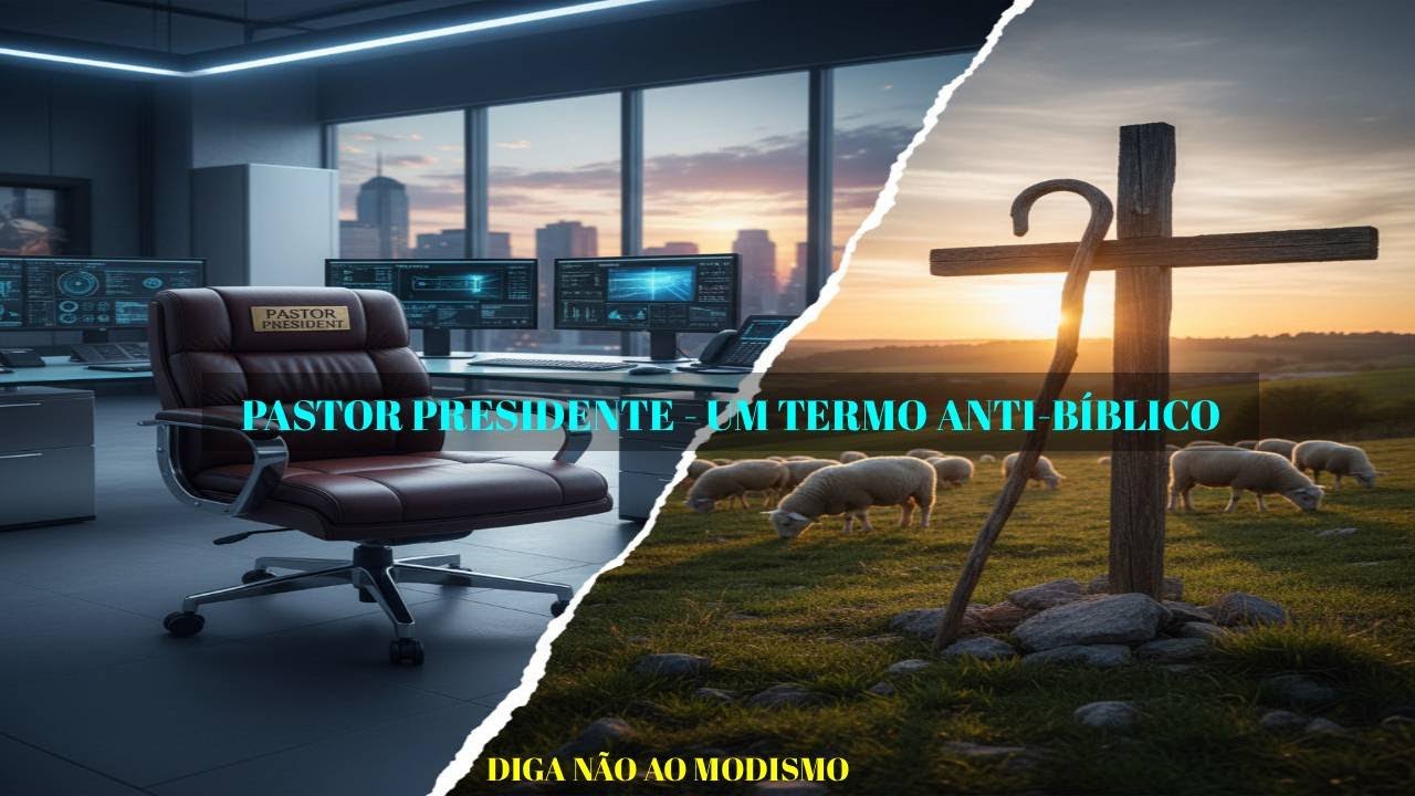 DIGA NÃO AO MODISMO: PASTOR PRESIDENTE - UM TERMO ANTI-BÍBLICO
