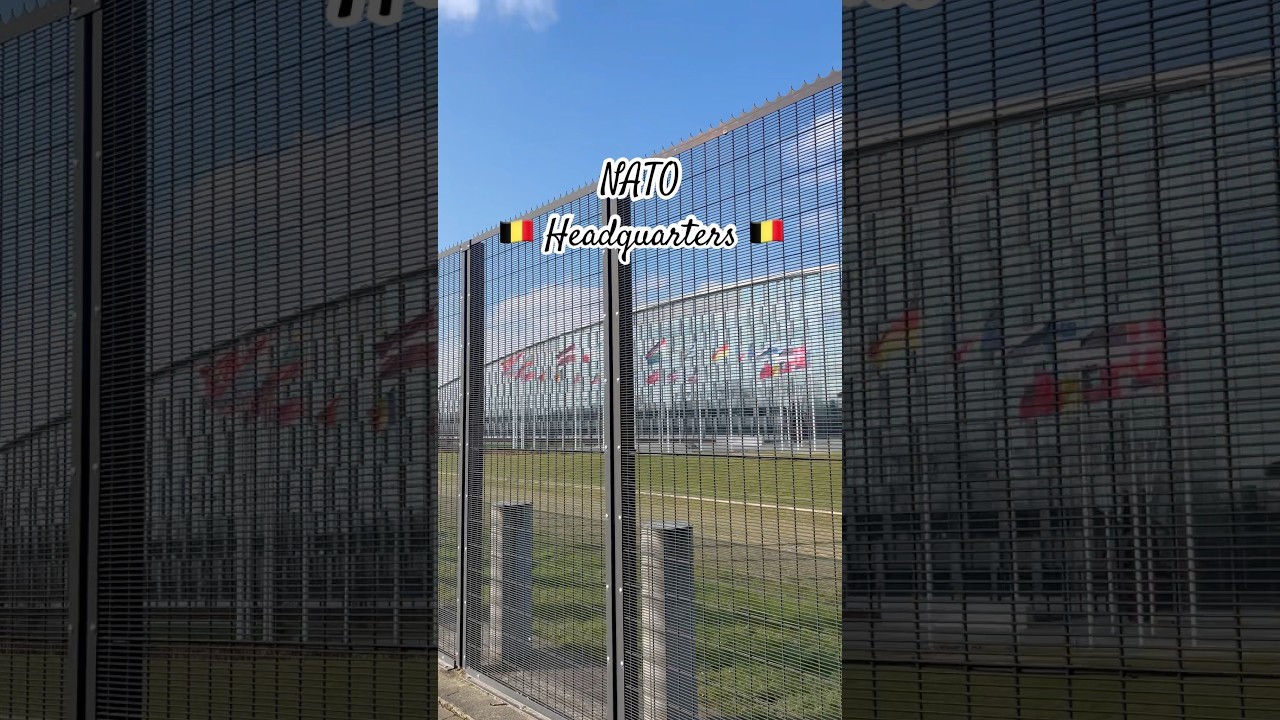 📍NATO Headquarters, Belgium 🇧🇪  #Nato #brussels #military #europe #defender #risk #trending