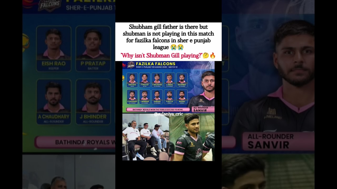 Shubman Gill&rsquo;s Father in Stands But Gill Misses the Match! 😭🔥#shubmangill #shorts