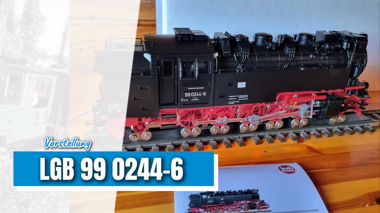 Kurze Vorstellung der Neuen Brockenlok 99 0244-6 von LGB (art: 26818)