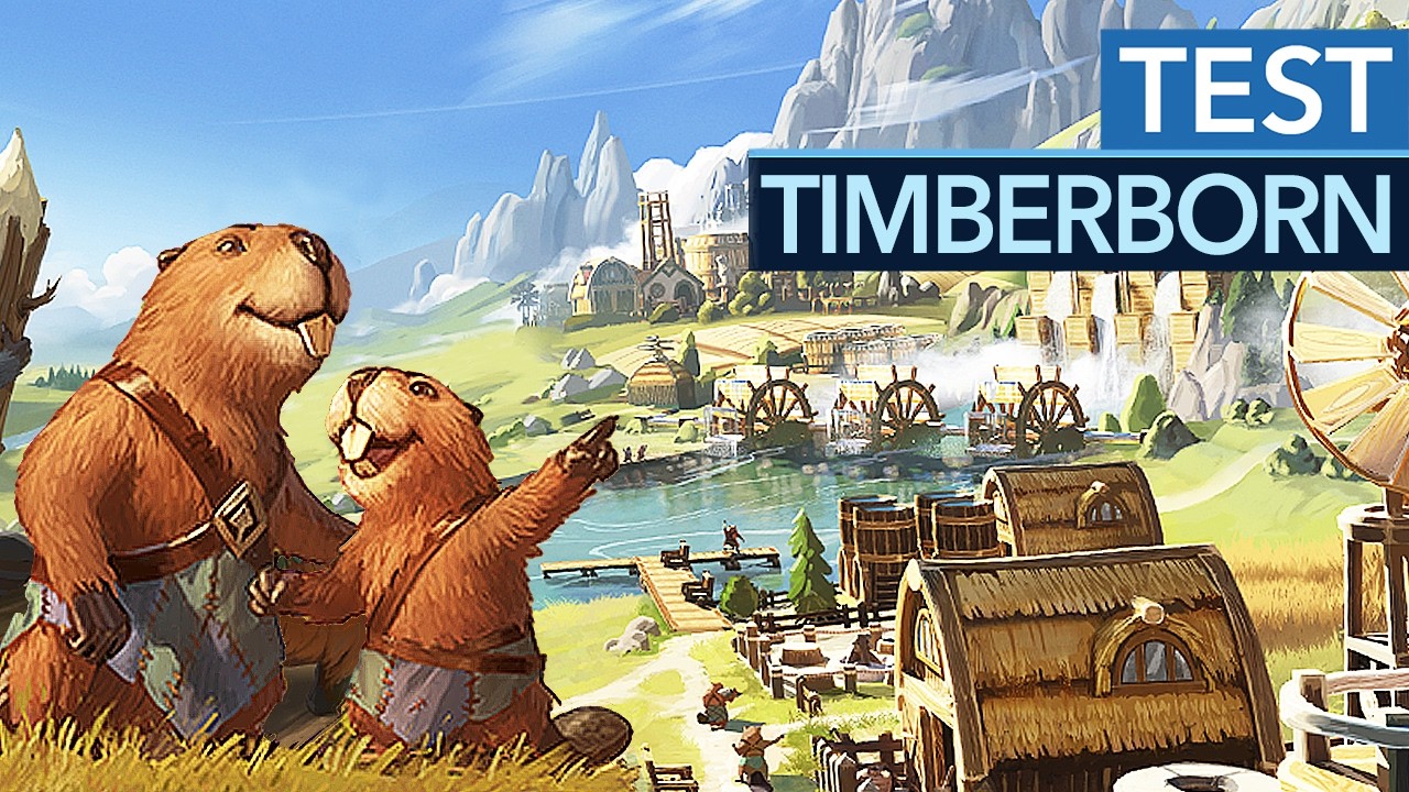 Biber bauen besten Ballungsraum: Timberborn 1.0 ist ein Stadtbau-Traum! - Test / Review