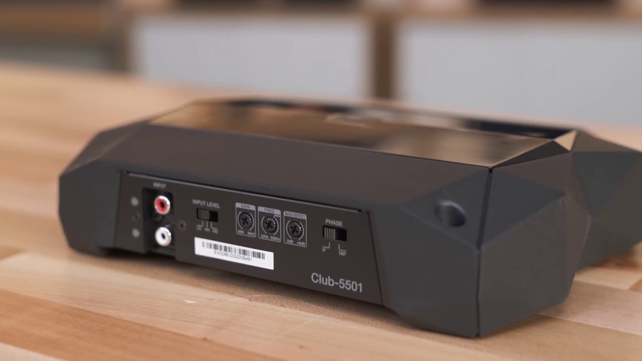 JBL Club car amplifiers | Crutchfield video
