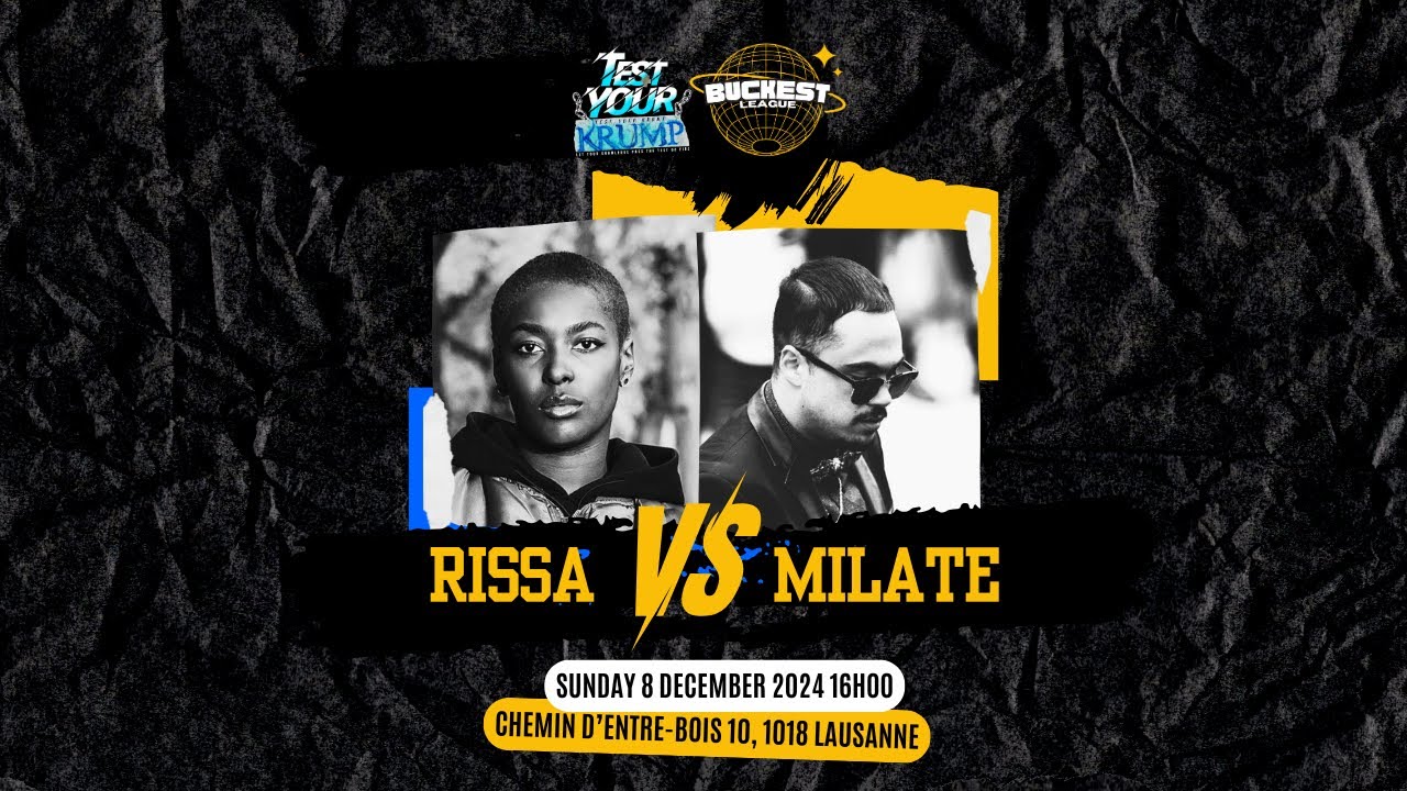 RISSA VS MILATE AKA PRINCE FLASH | BUCKEST LEAGUE 4TH | TEST YOUR KRUMP