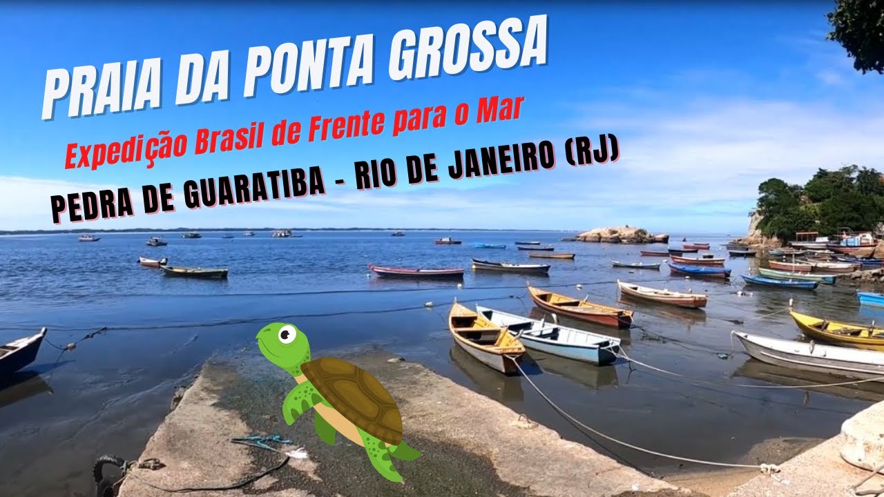 #450 - Praia de Ponta Grossa - Pedra de Guaratiba - Rio de Janeiro (RJ)-