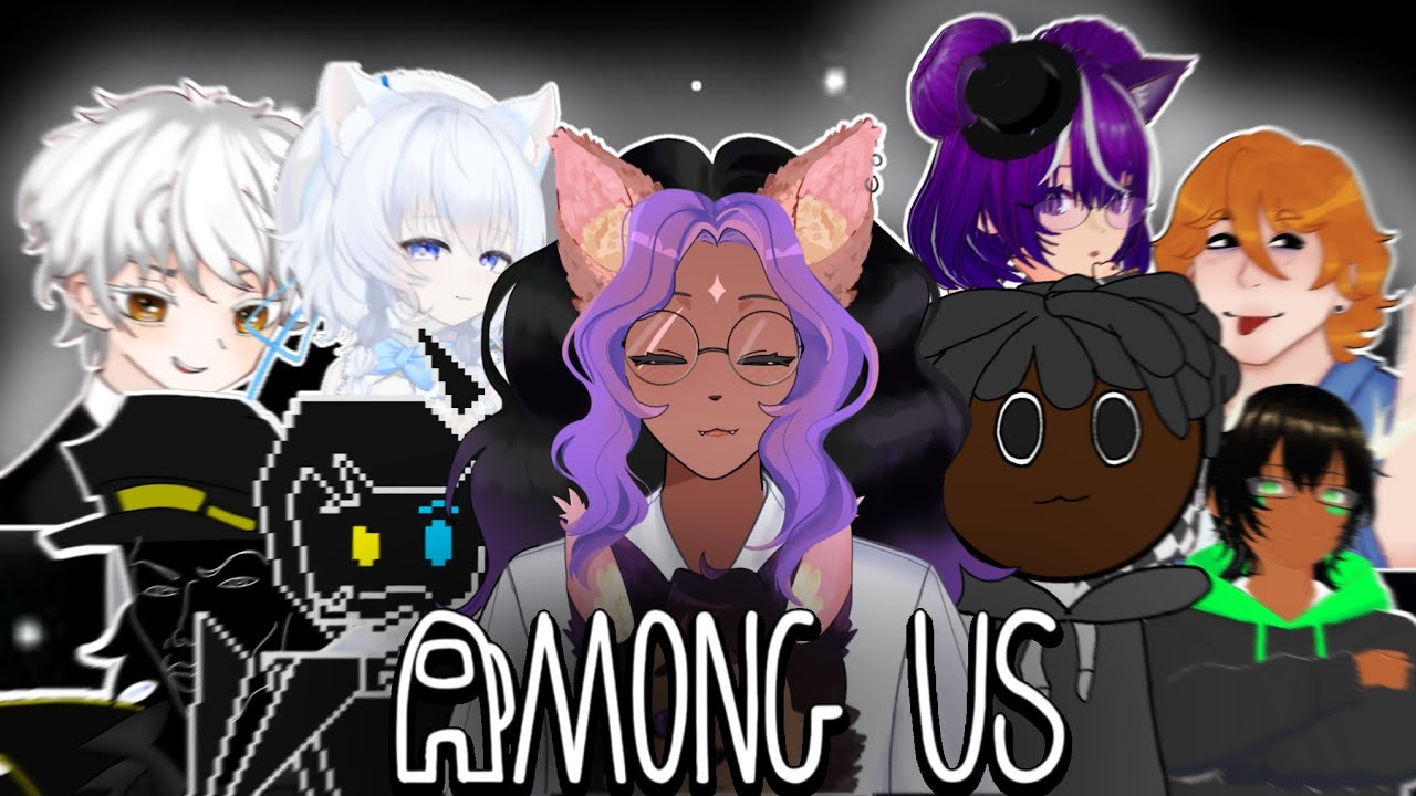 JUNTAMOS UM MONTE DE VTUBERS NO AMONG US!!!