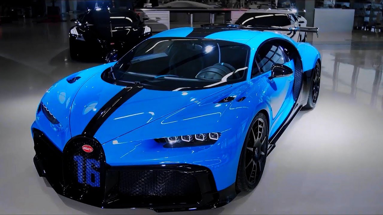 NEW 2025 BUGATTI Chiron Pur Sport - Brutal W16 Sound, Interior and Exterior details 4K