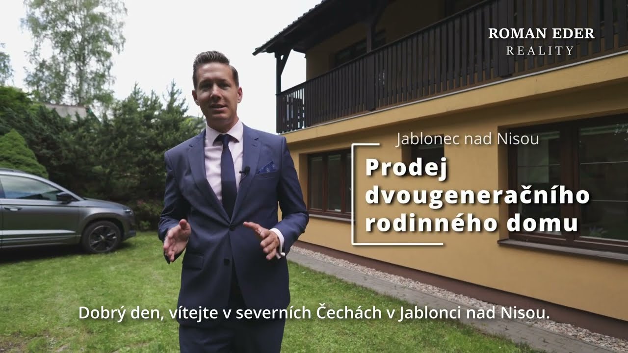 Prodej  domu v Jablonci nad Nisou - makléř Roman Eder