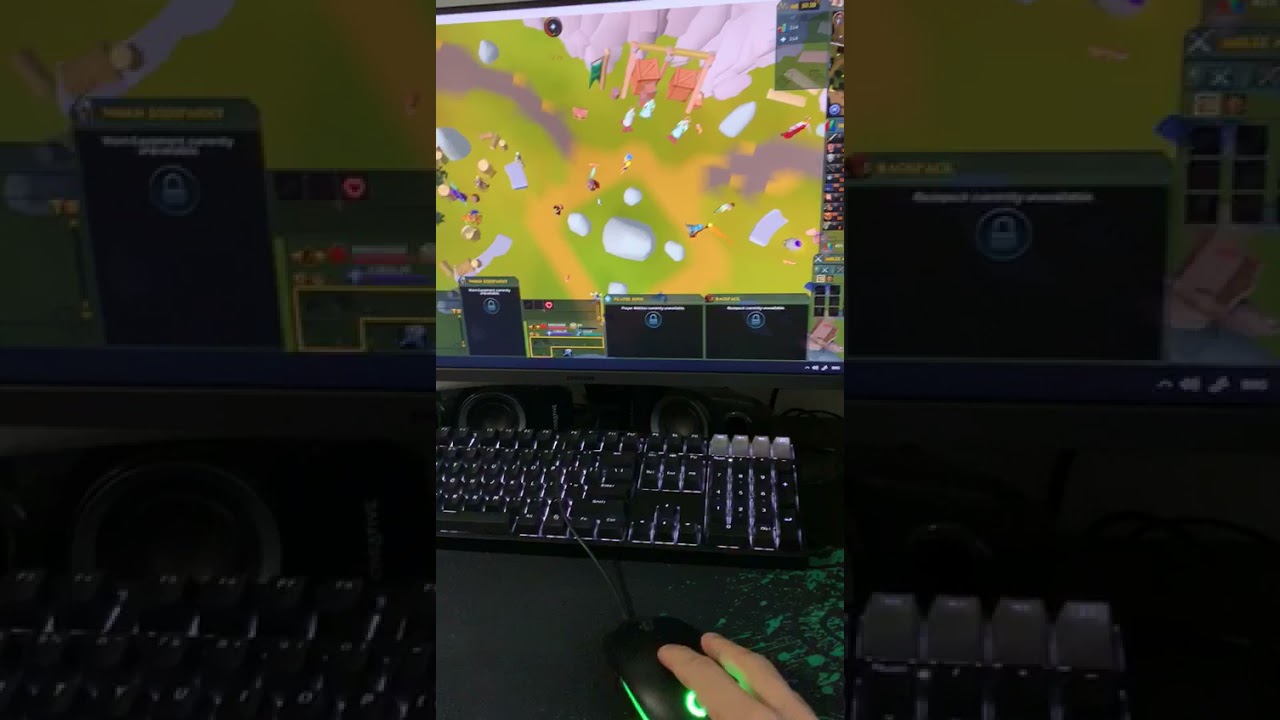 [RuneScape] Faulty Mouse anti-AFK Logout