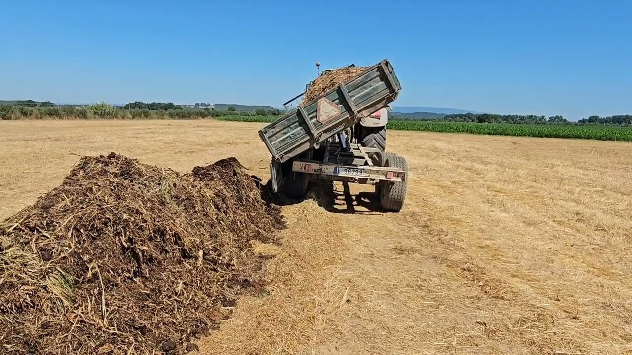 Composto Termófilo Remineralizado feito na Quinta.