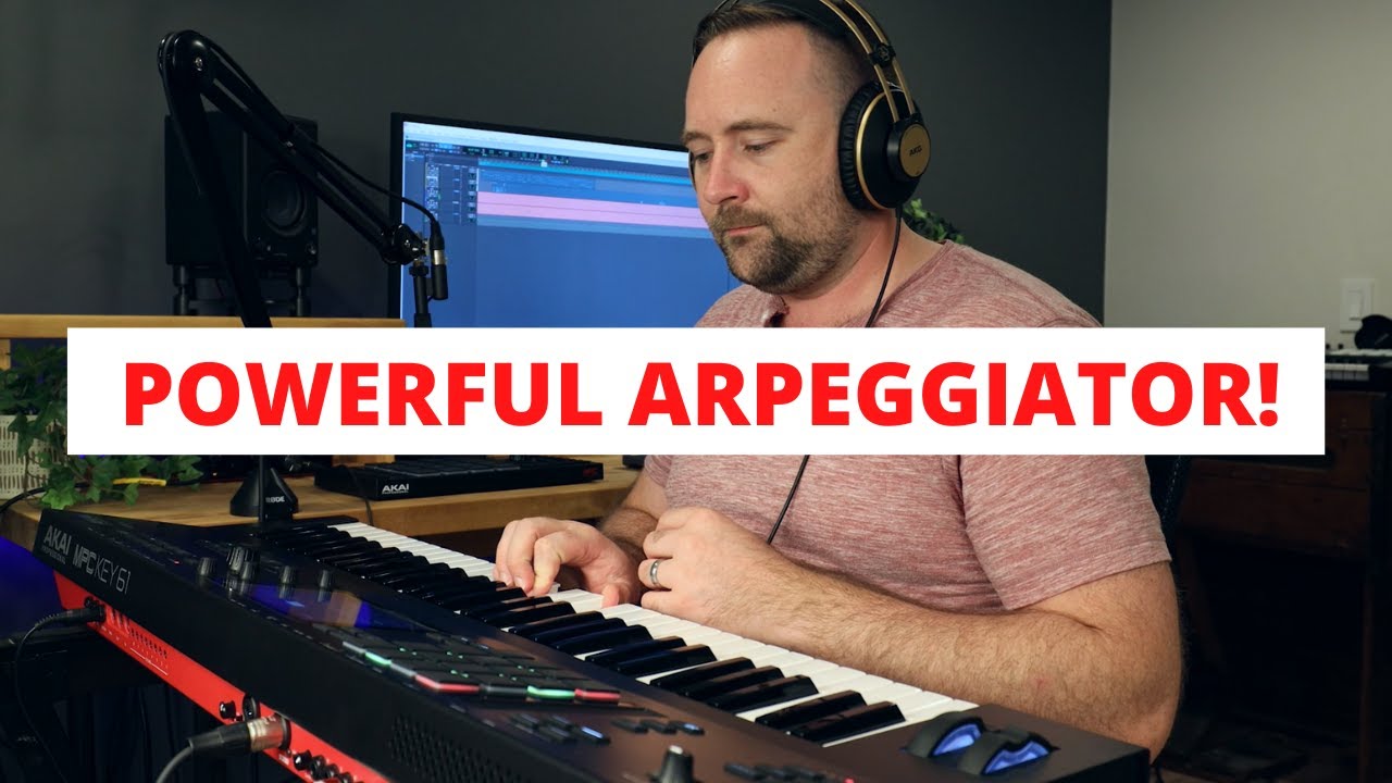Akai MPC Key 61 - All About the ARPEGGIATOR!